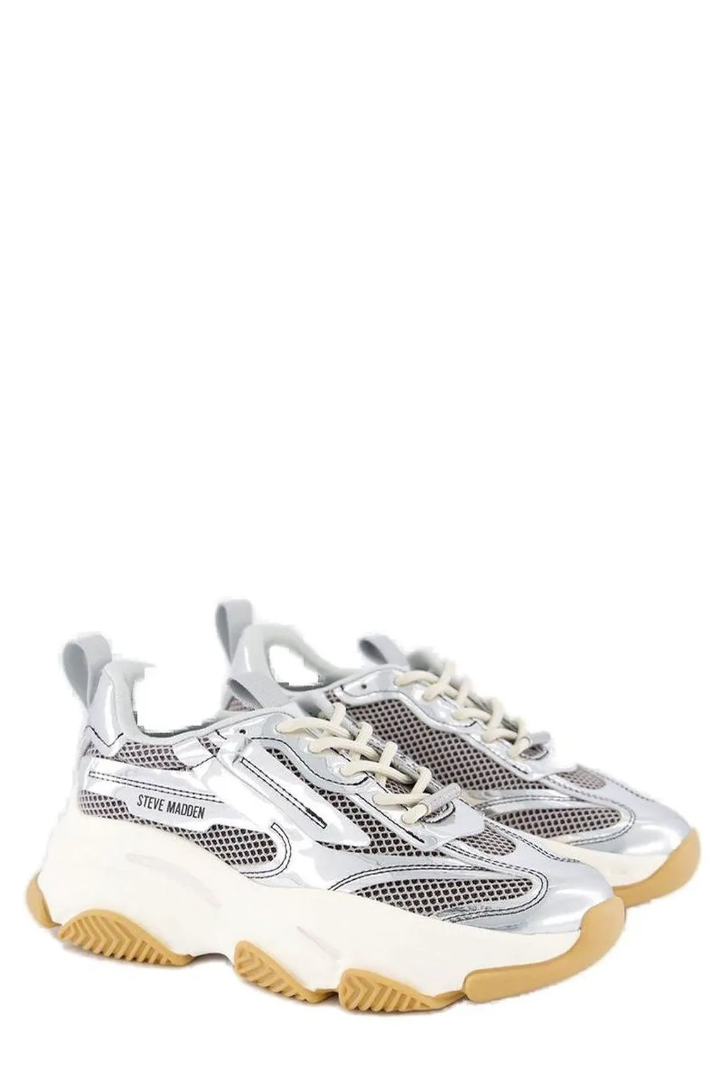 Steve Madden Panelled Lace-Up Sneakers