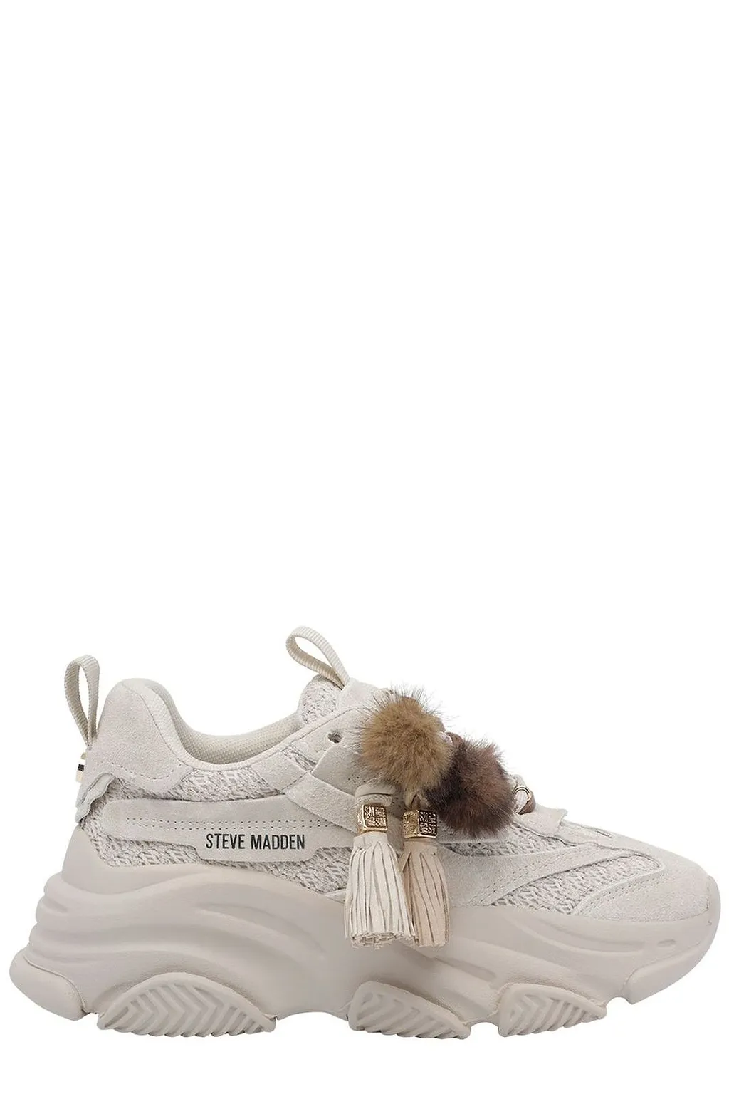 Steve Madden Possession Tassel Low-Top Sneakers