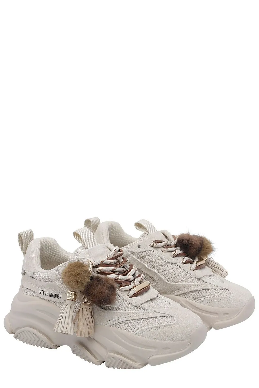 Steve Madden Possession Tassel Low-Top Sneakers