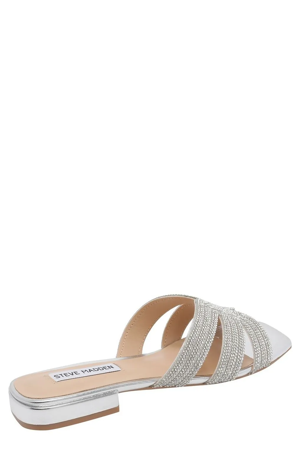 Sequel Crystal Flat Sandals