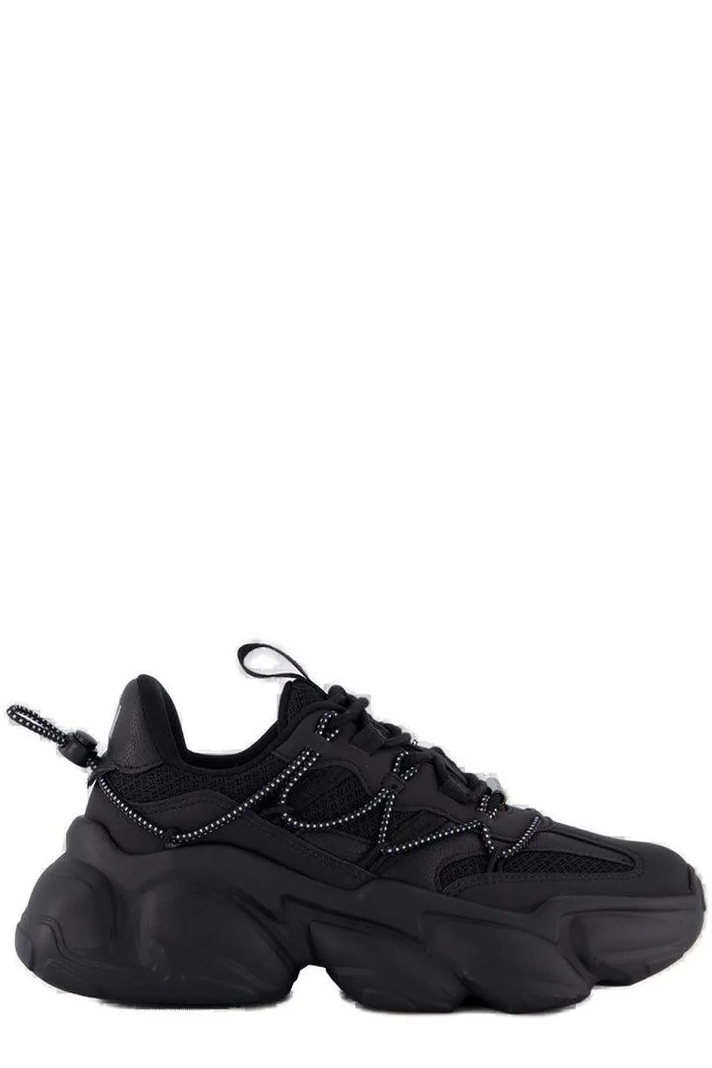 Steve Madden Round Toe Lace-Up Sneakers