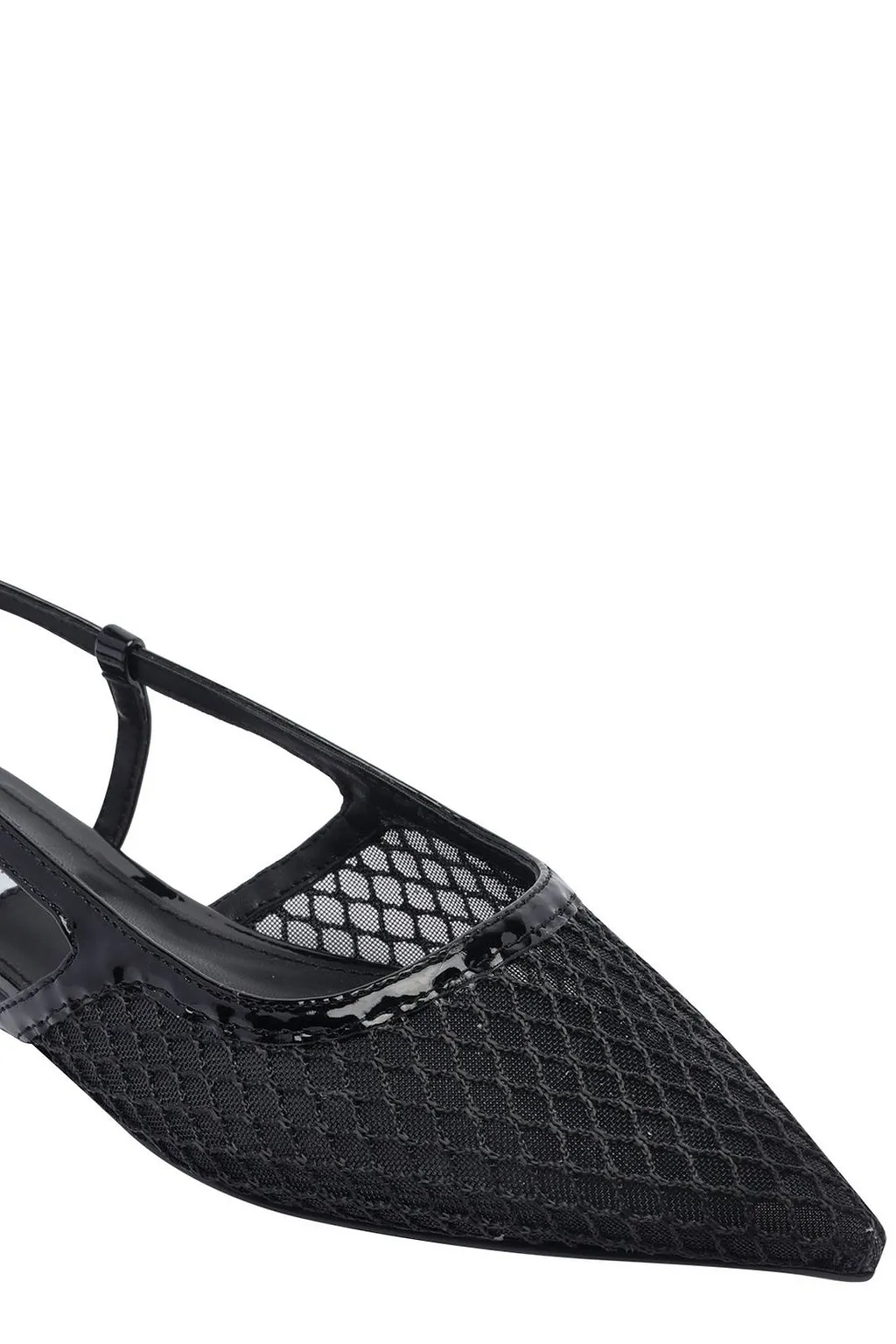 Slingshot Pointed Toe Flats