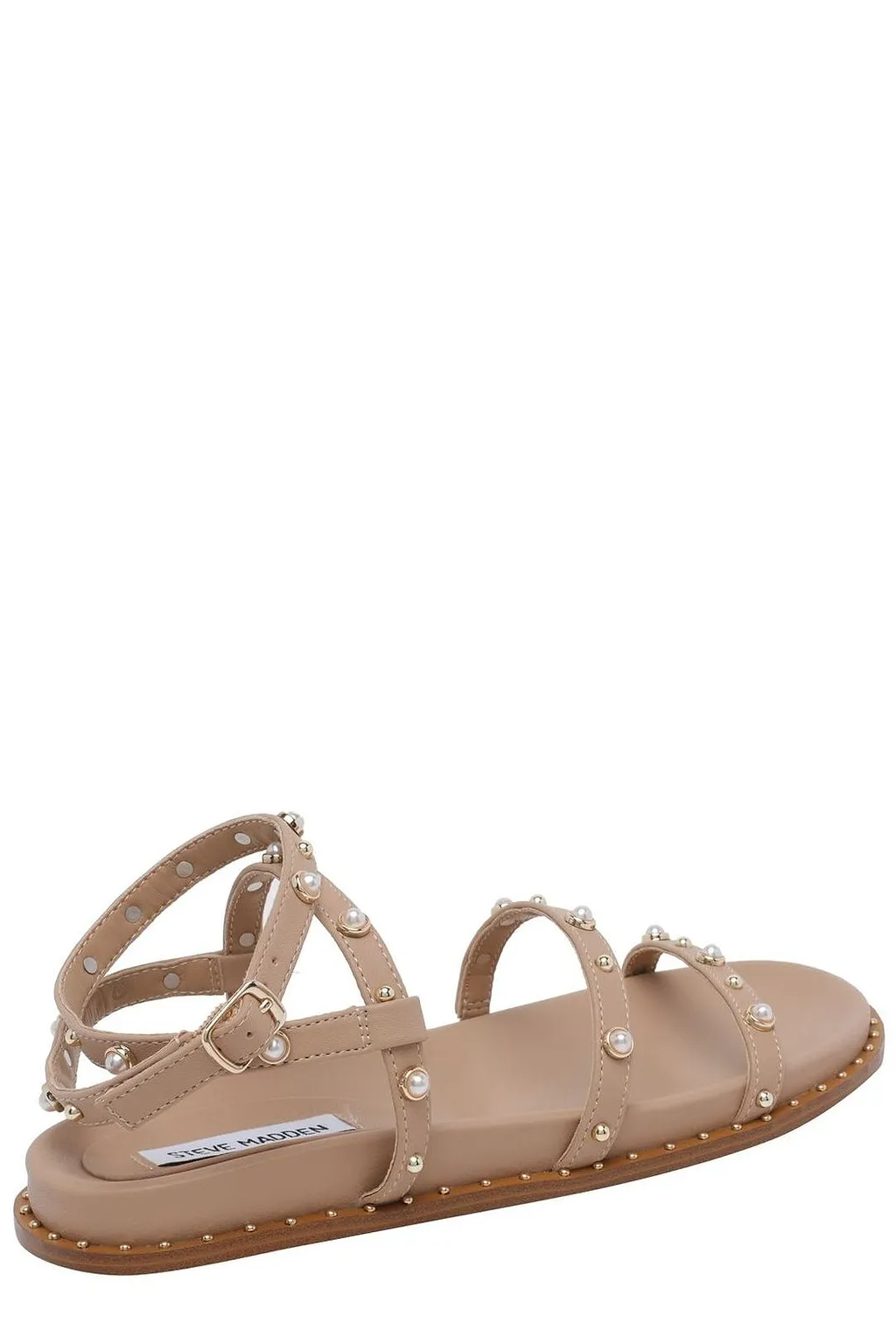 Steve Madden Stormie Studded Flat Sandals