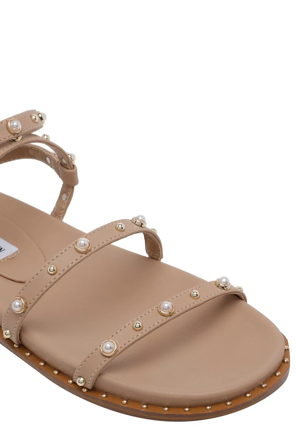 Steve Madden Stormie Studded Flat Sandals