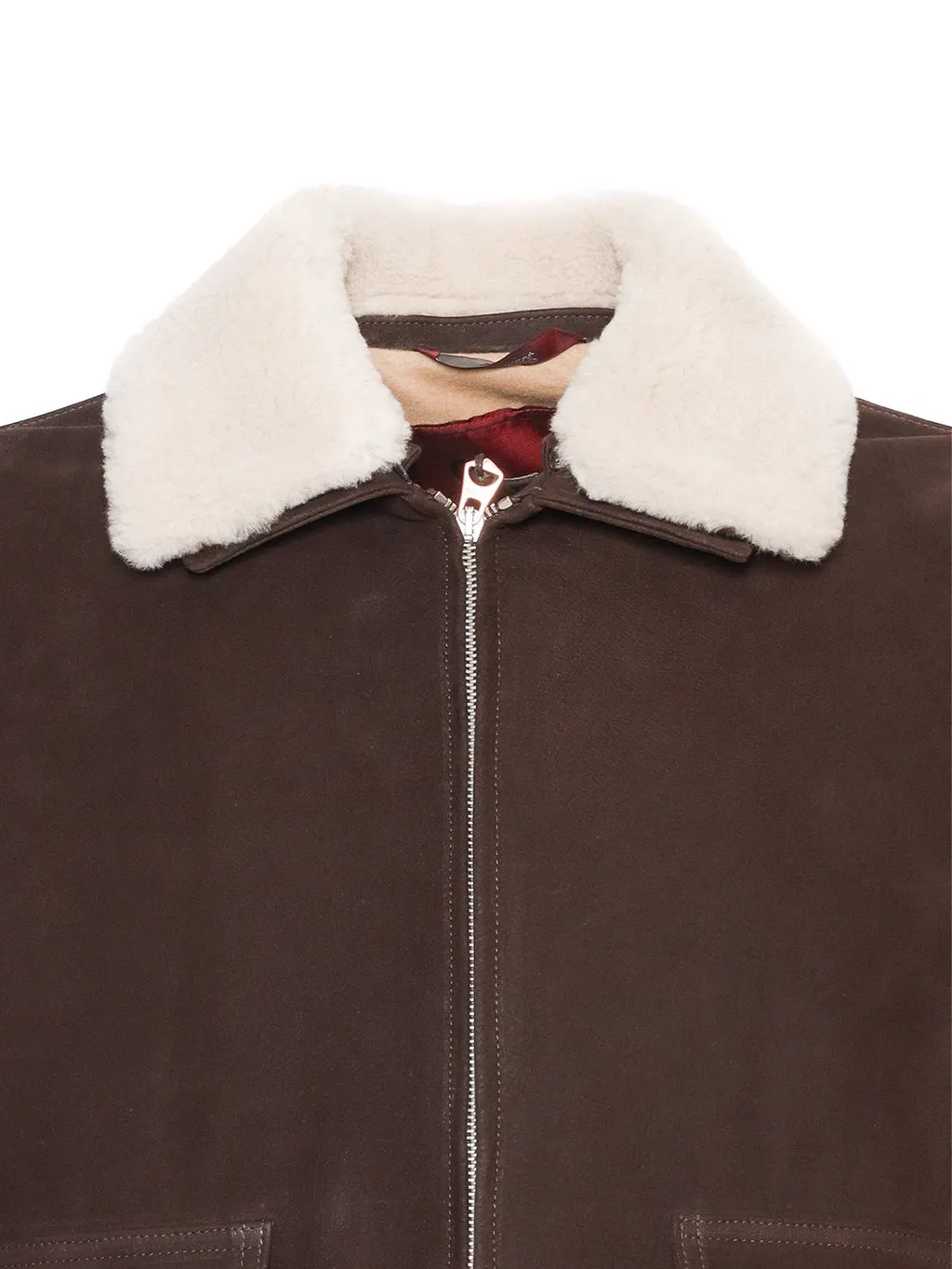 Stewart Zip-Up Leather Jacket