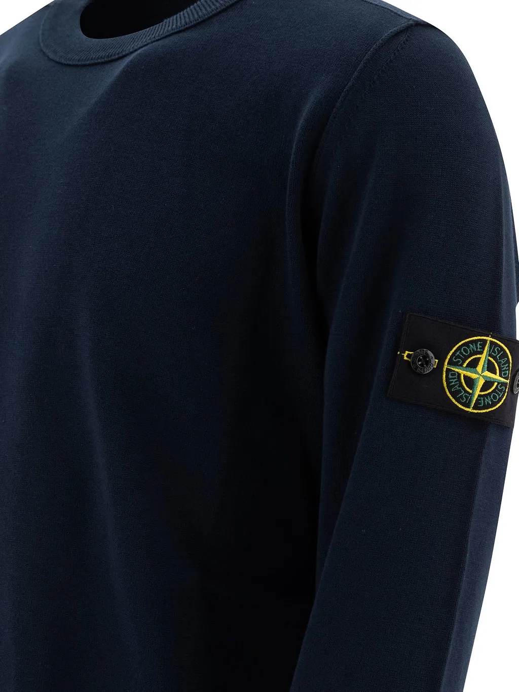 Stone Island Compass Patch Crewneck Jumper