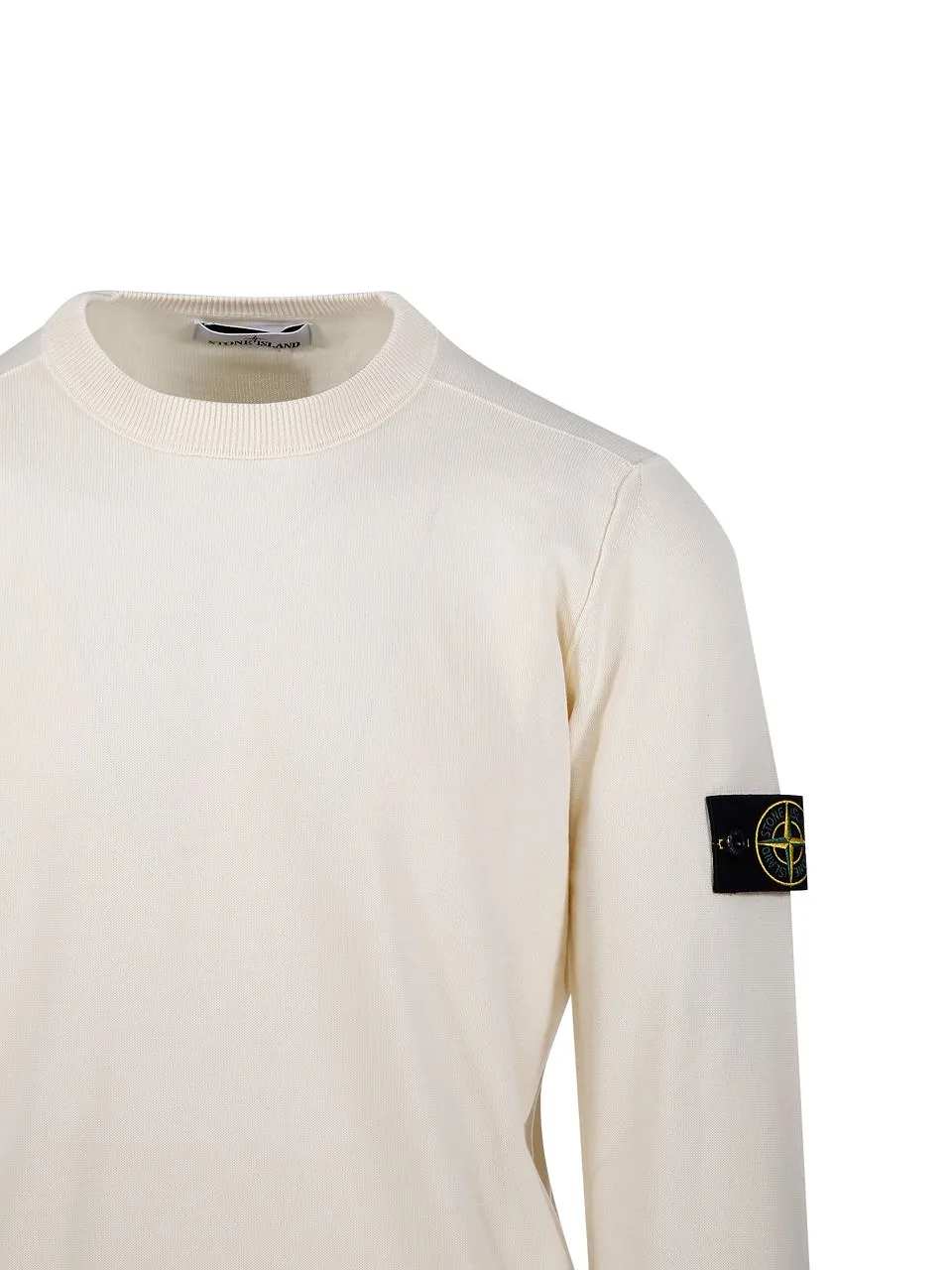 Stone Island Compass Patch Crewneck Jumper