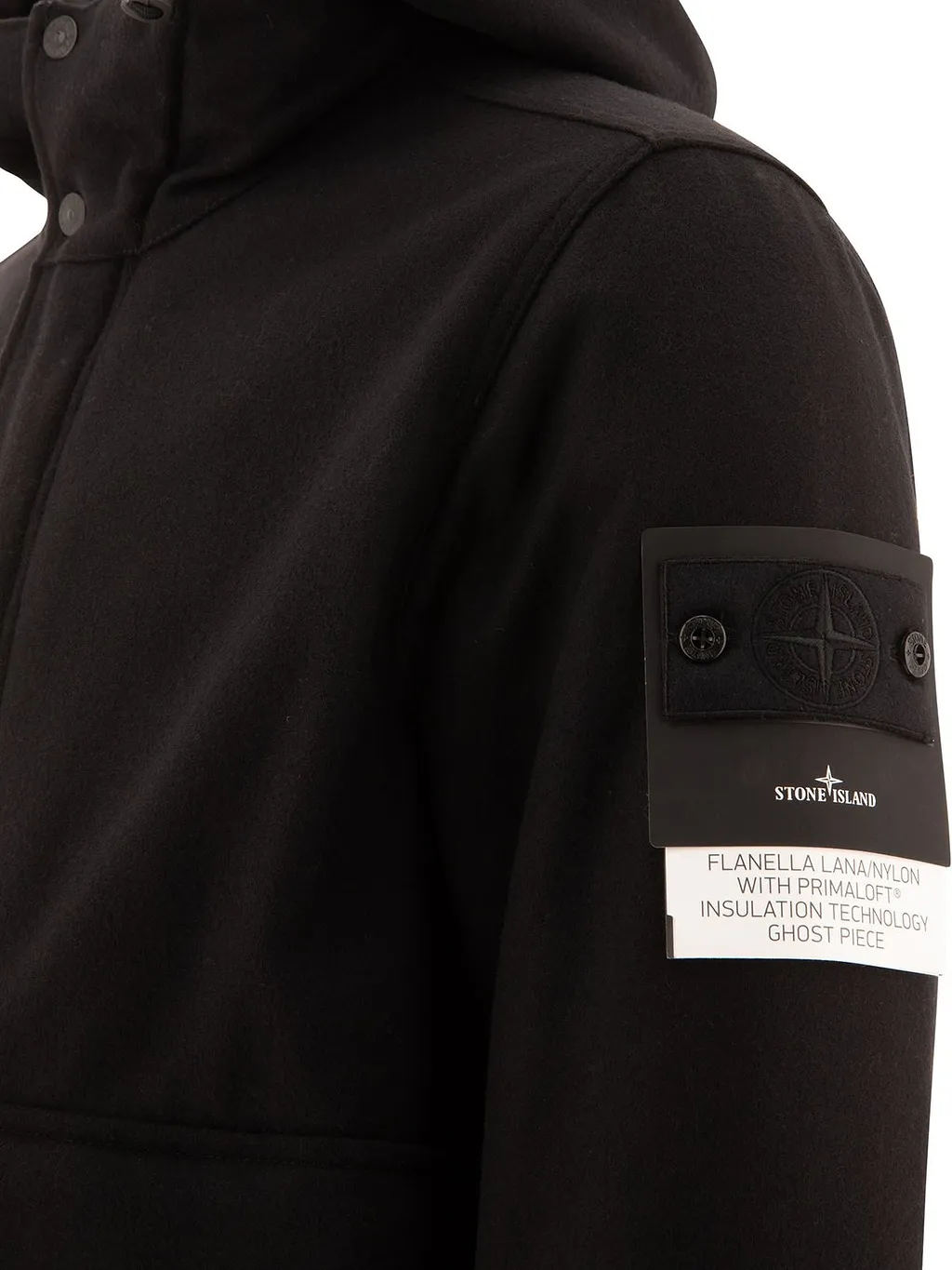 Stone Island Compass Patch Hooded Jacket