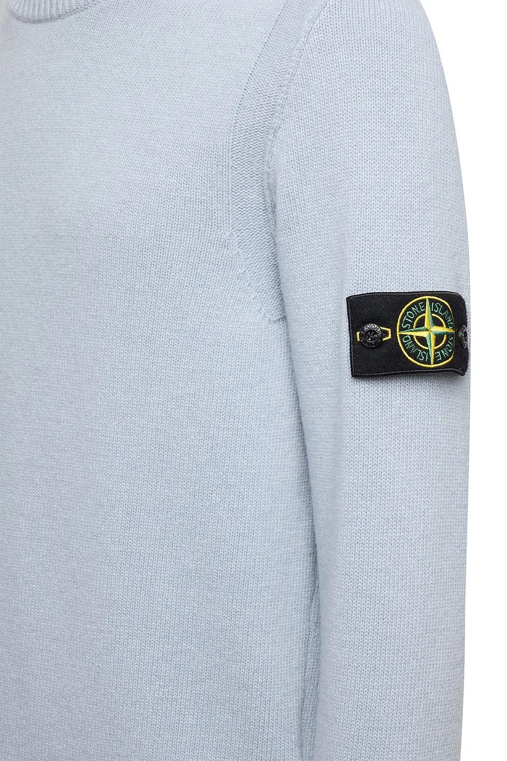 Stone Island Logo Patch Crewneck Jumper