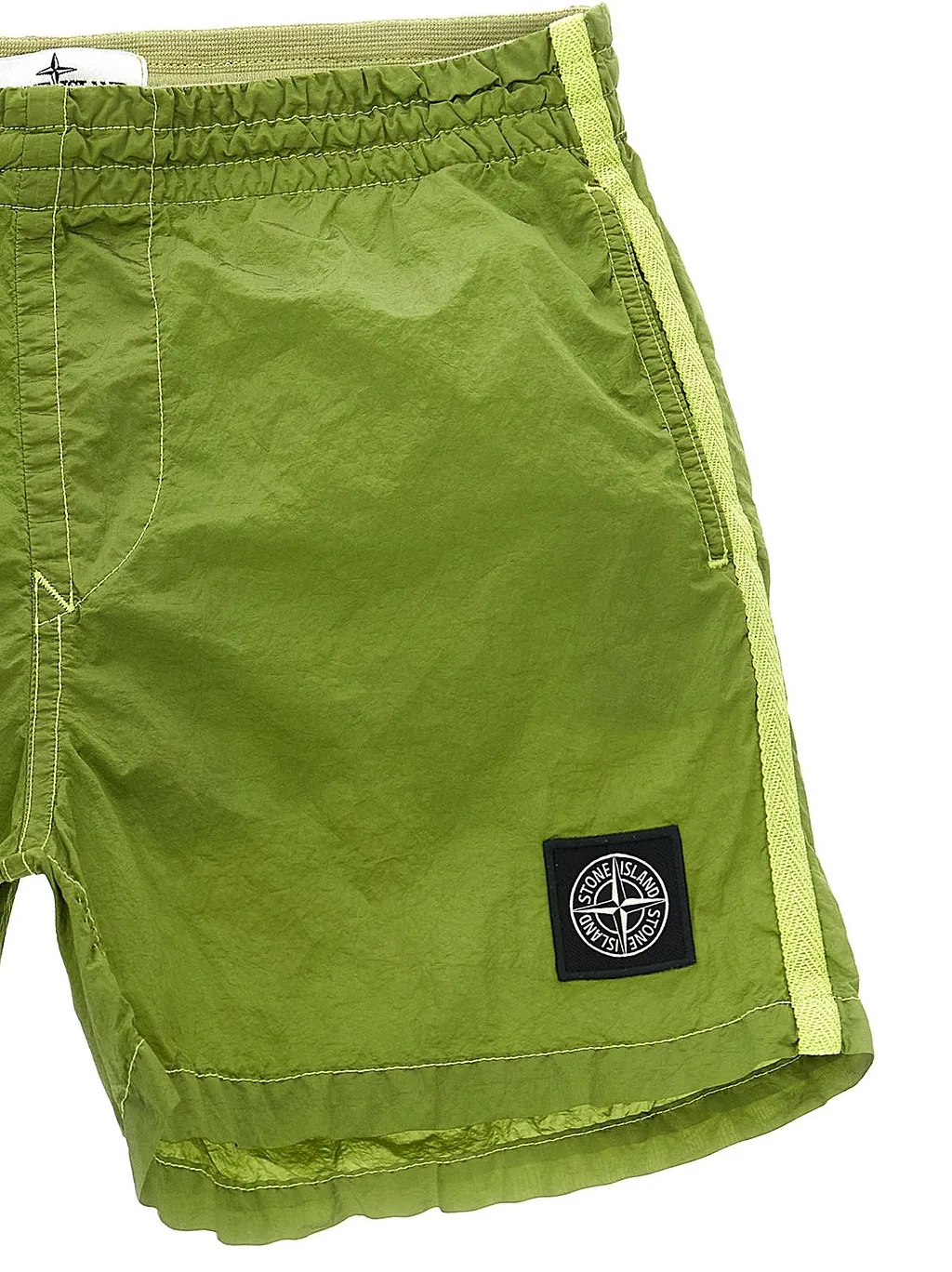 Stone Island Junior Compass Logo Swim Shorts