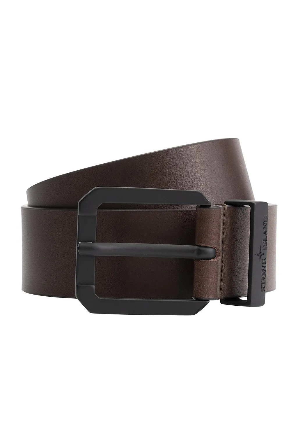 Stone Island Junior Logo Engraved Belt