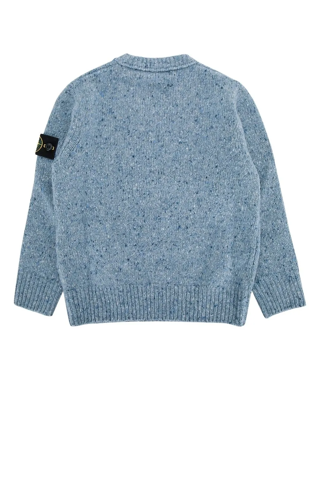 Stone Island Junior Logo-Patch Crewneck Jumper