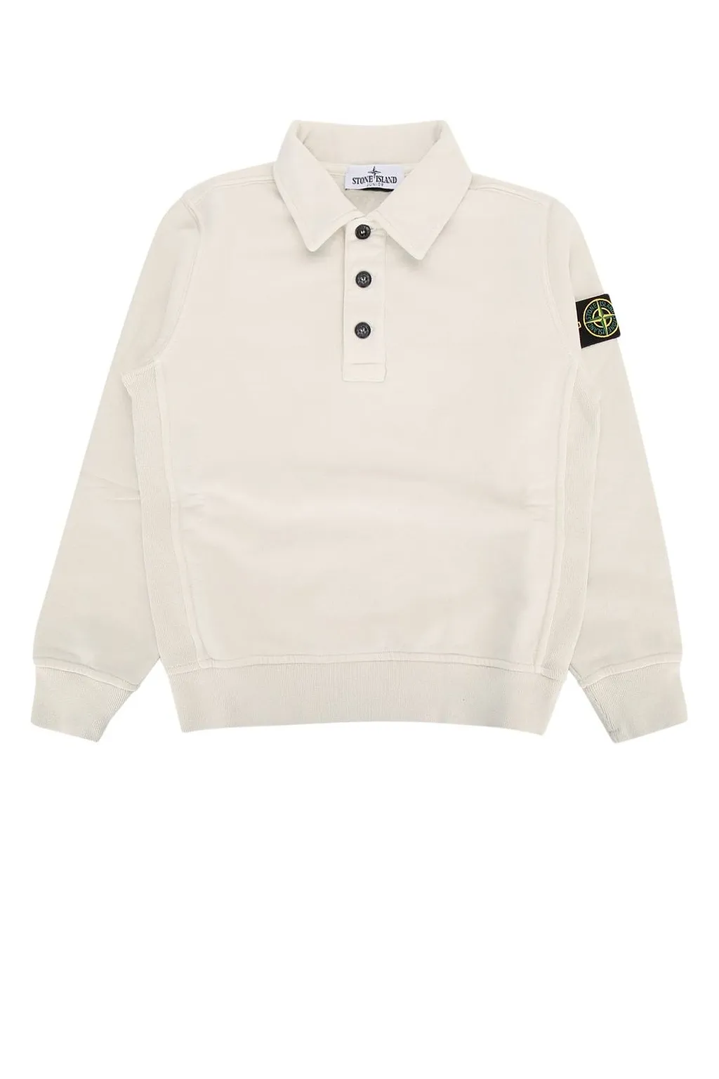Stone Island Junior Logo Patch Polo Shirt