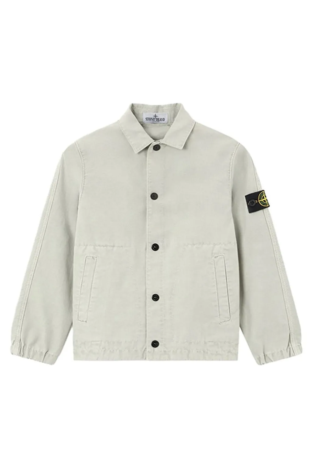 Stone Island Junior Logo Patch Summer Jacket