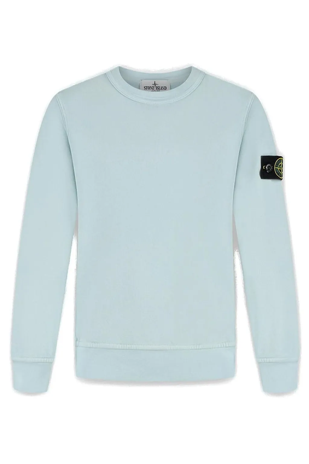 Stone Island Junior Logo Patch Crewneck Sweatshirt