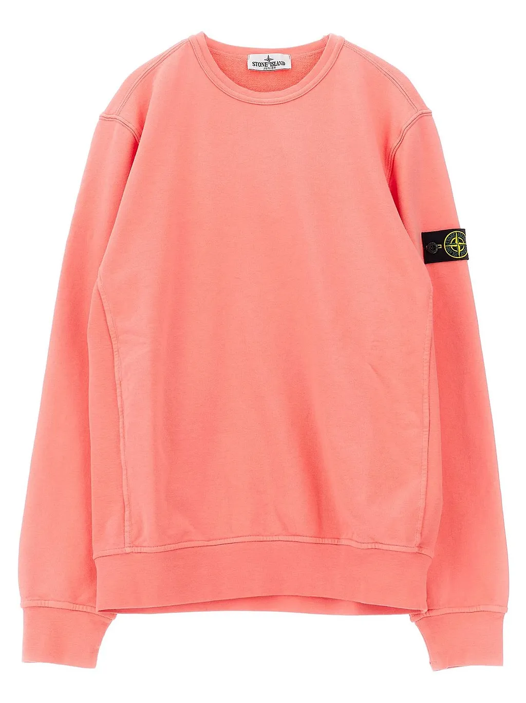 Stone Island Junior Logo Patch Crewneck Sweatshirt