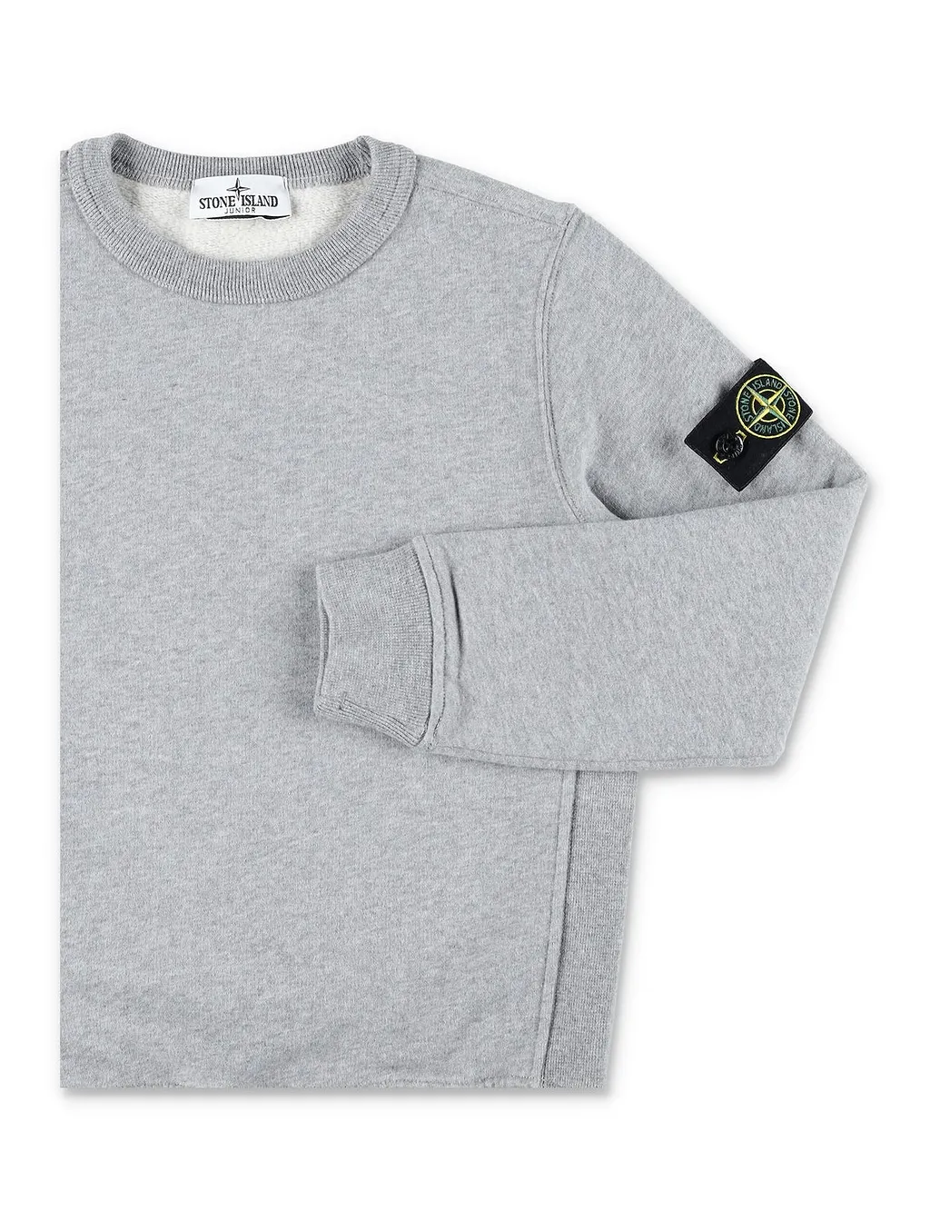 Stone Island Junior Logo Patch Sweatshirt