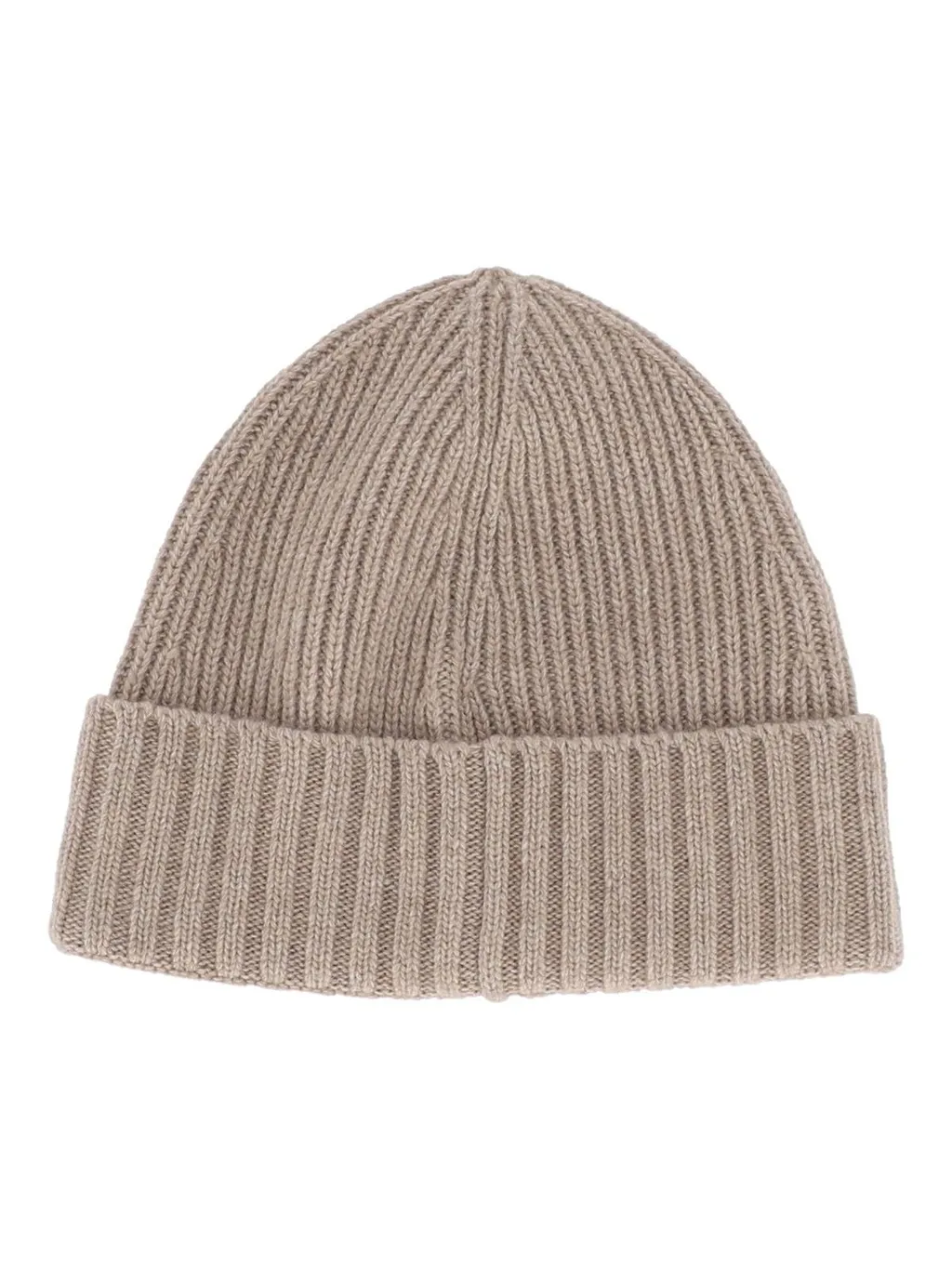 Stone Island Junior Logo-Patch Turn-Up Beanie