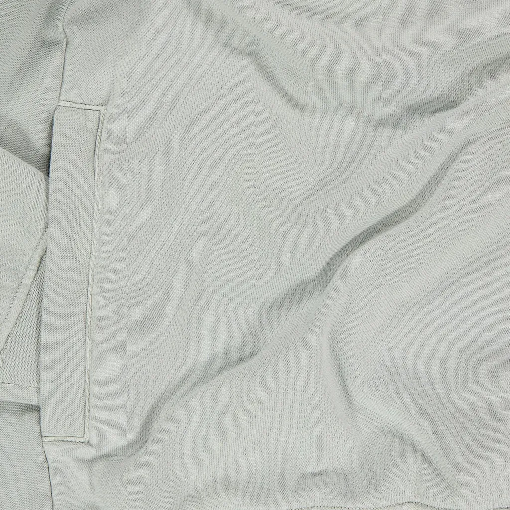 Stone Island Junior Long Sleeved Logo Patch Hoodie