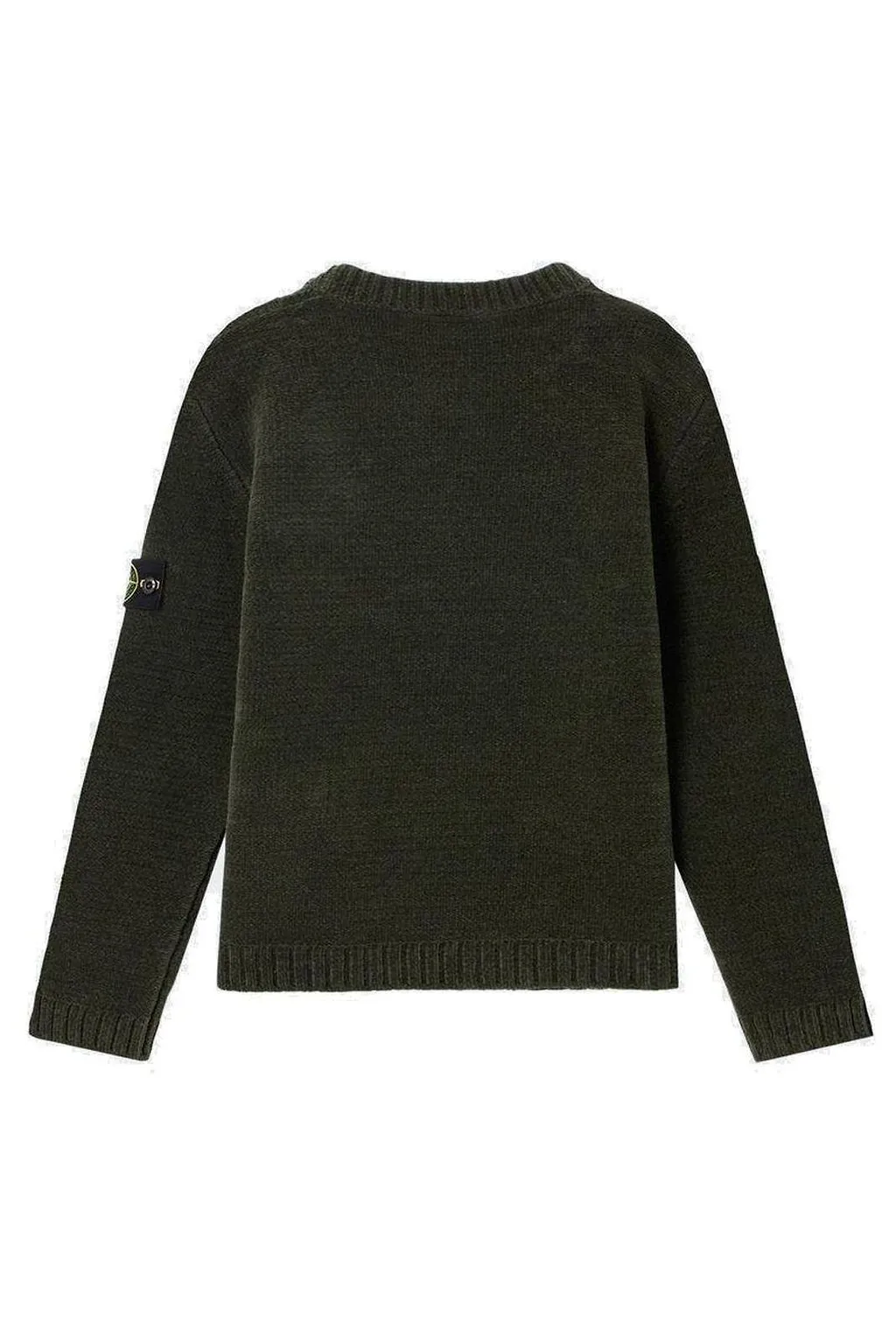 Stone Island Junior Regular Fit Crewneck Jumper
