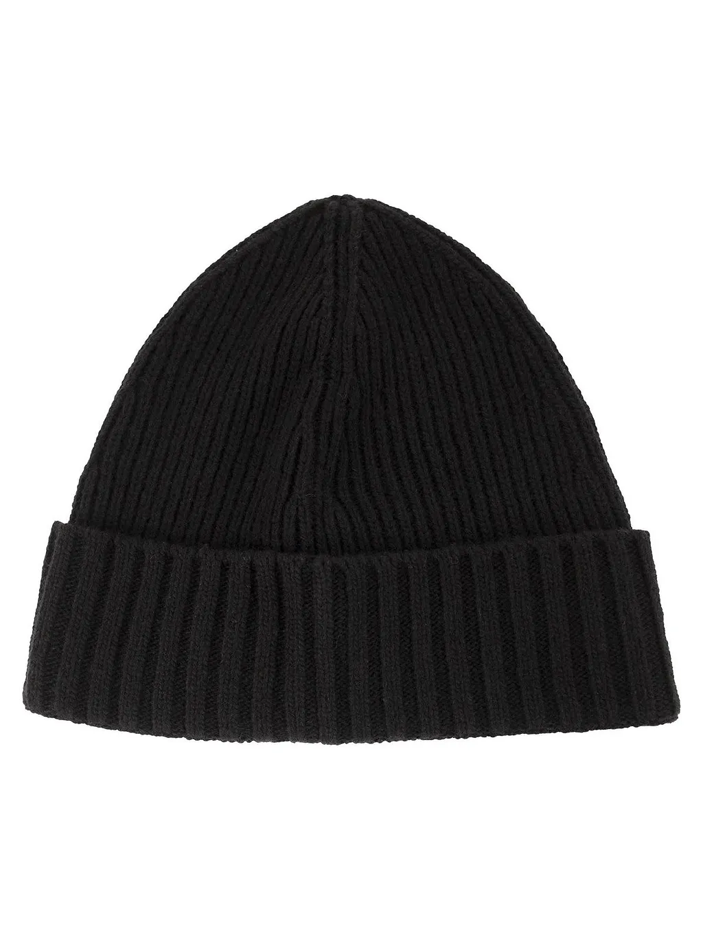 Stone Island Junior Ribbed Logo Beanie Hat