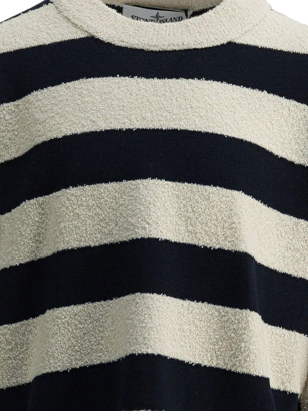 Stone Island Junior Striped Knitted Jumper