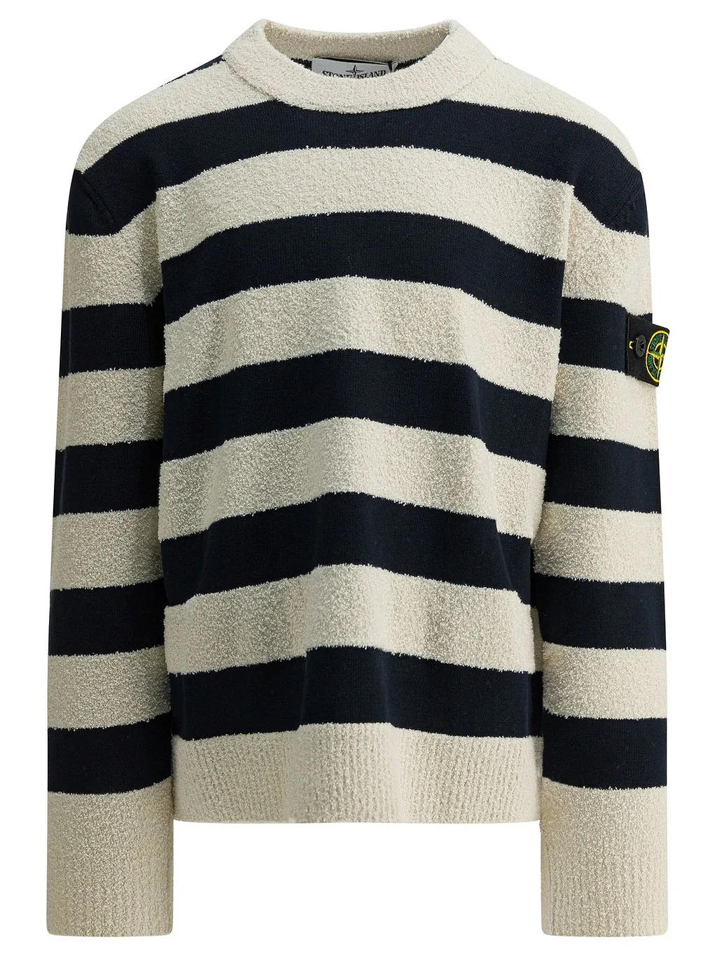 Stone Island Junior Striped Knitted Jumper