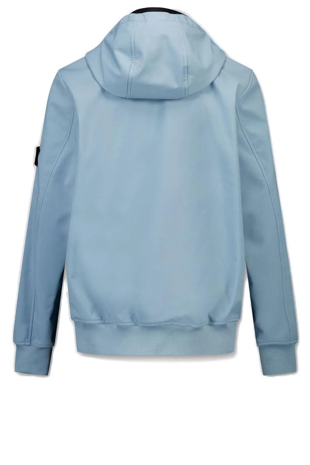 Stone Island Junior Zip-Up Hooded Jacket