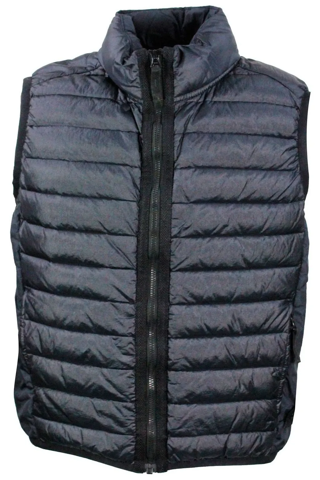 Stone Island Junior Zip-Up High Neck Gilet