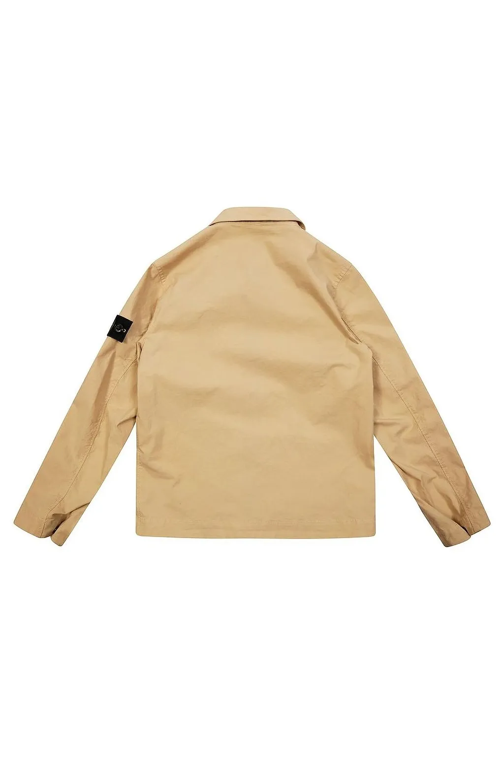 Stone Island Junior Zipped Logo-Patch Jacket
