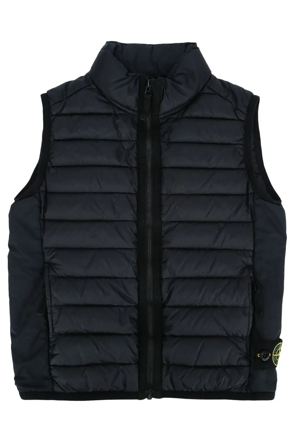 Stone Island Junior Zip-Up Sleeveless Vest