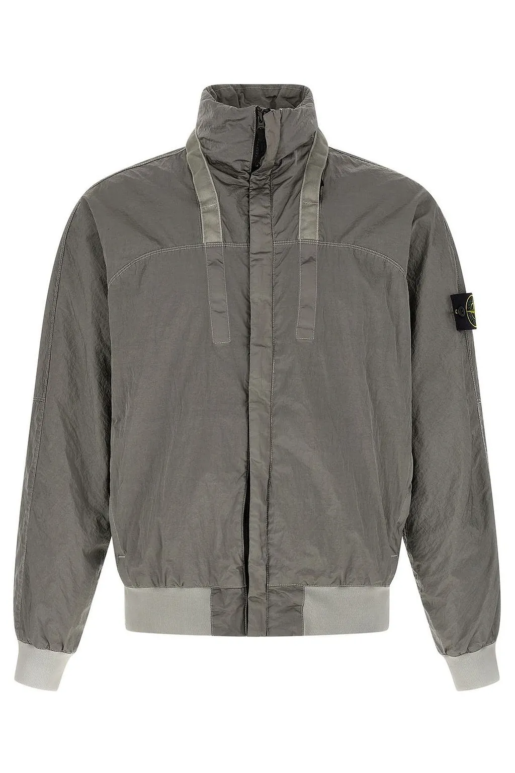 Stone Island Logo Patch Bomber Jacket