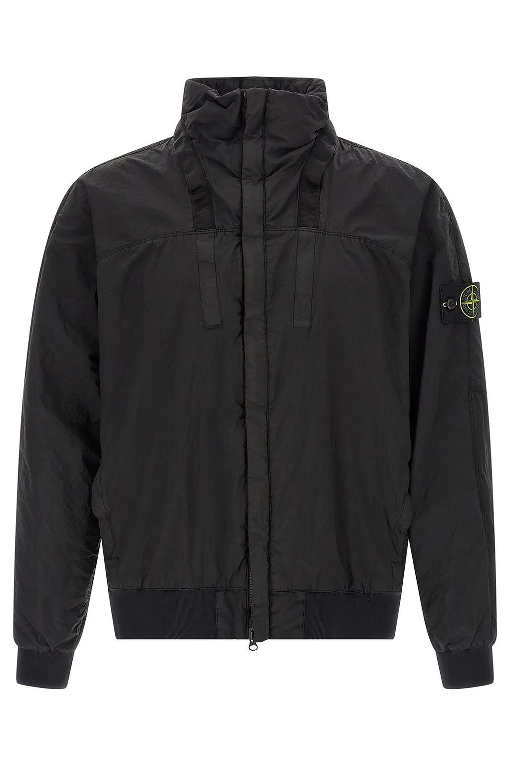 Stone Island Logo Patch Bomber Jacket