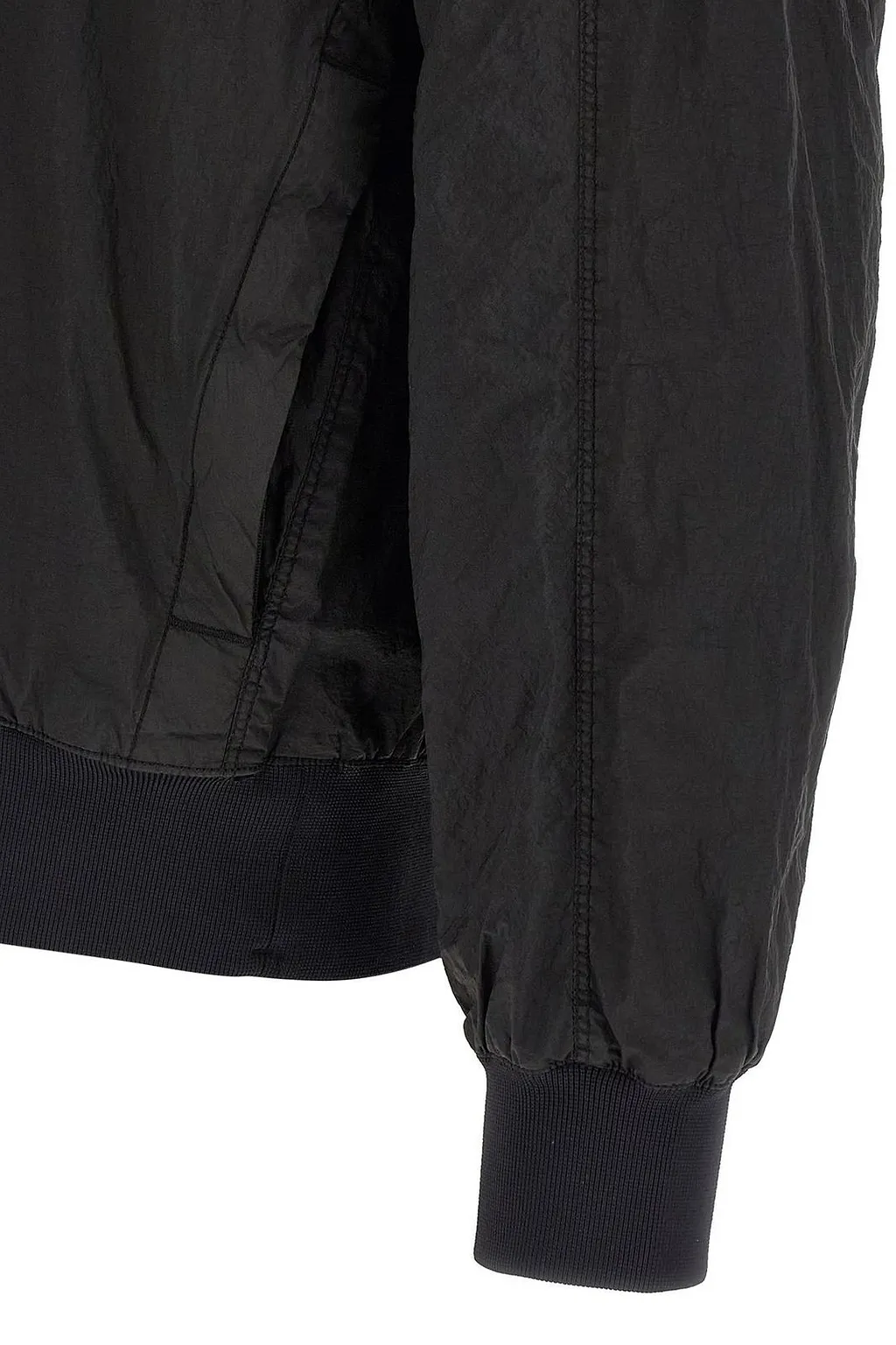 Stone Island Logo Patch Bomber Jacket