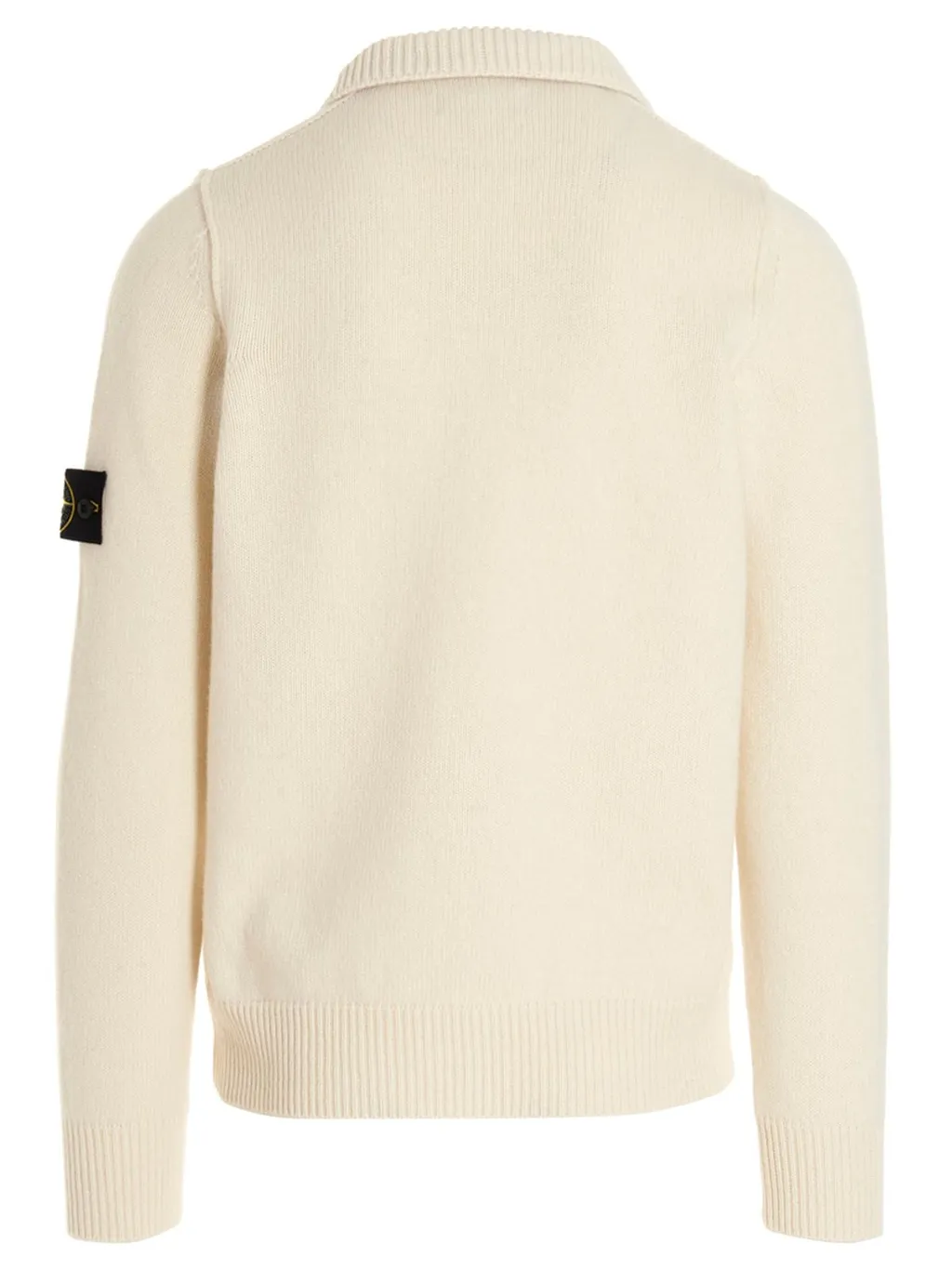 Stone Island Logo Patch Buttoned Cardigan