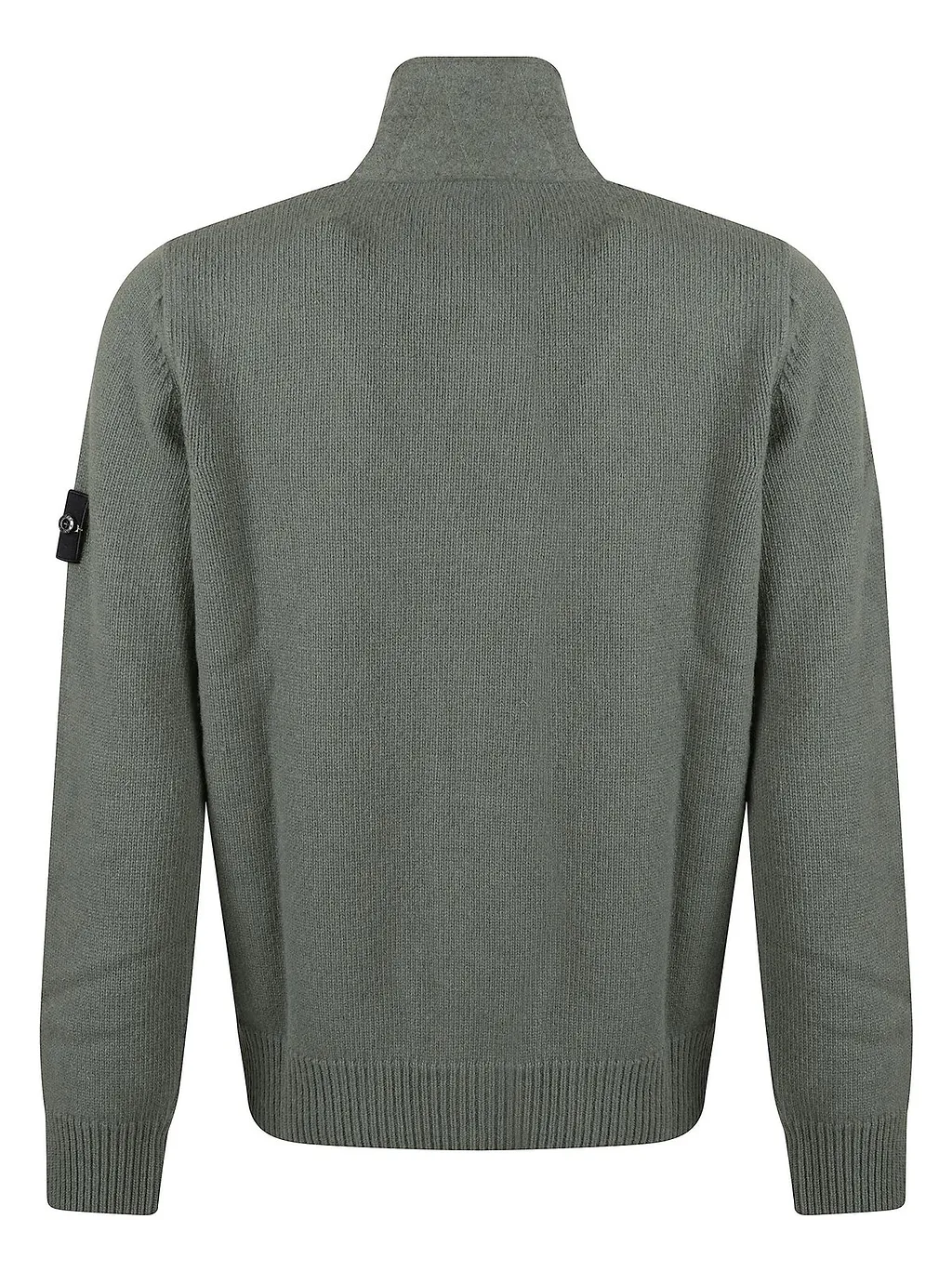 Stone Island Logo Patch Buttoned Cardigan
