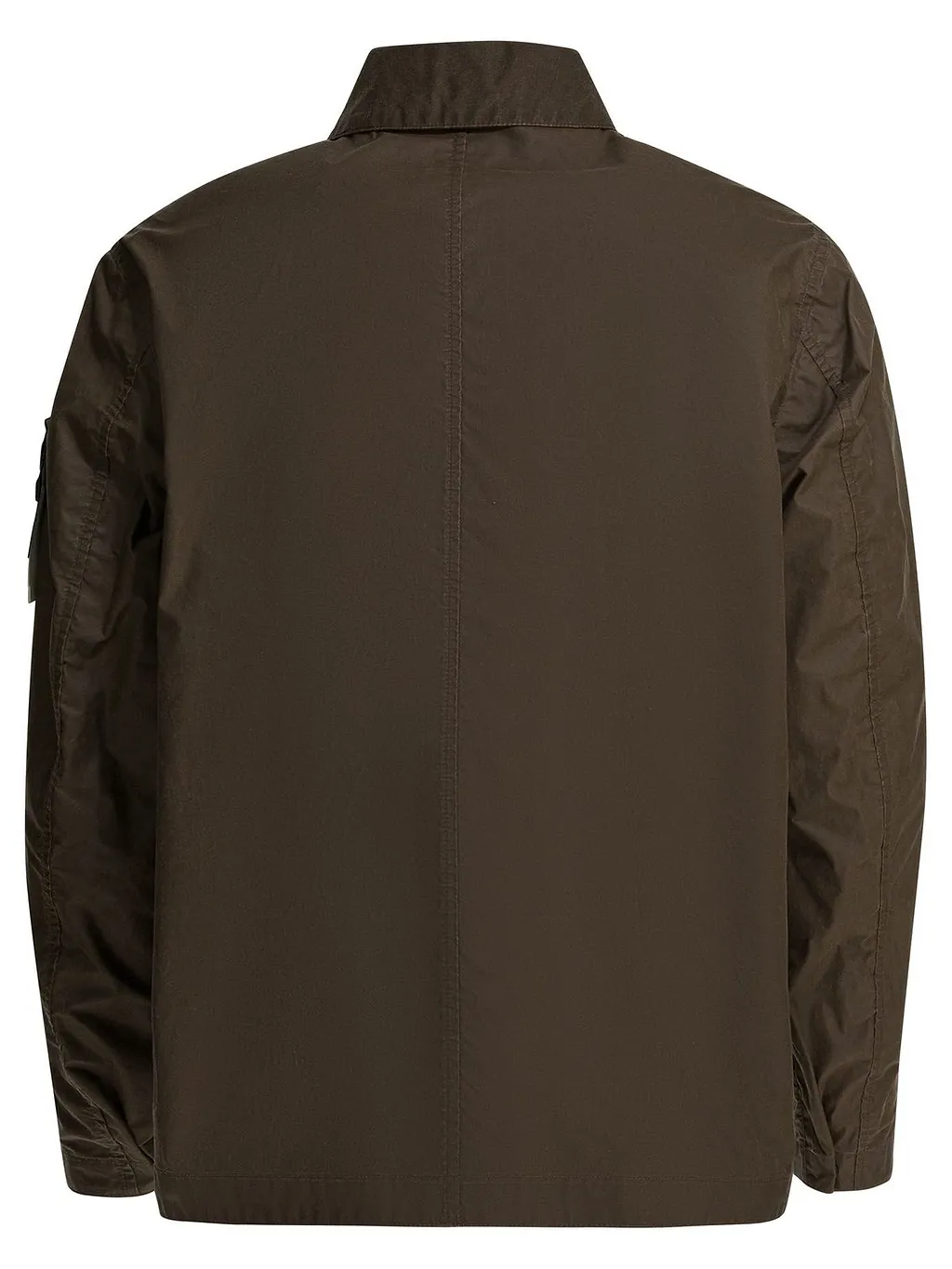 Stone Island Logo Patch Buttoned Jacket