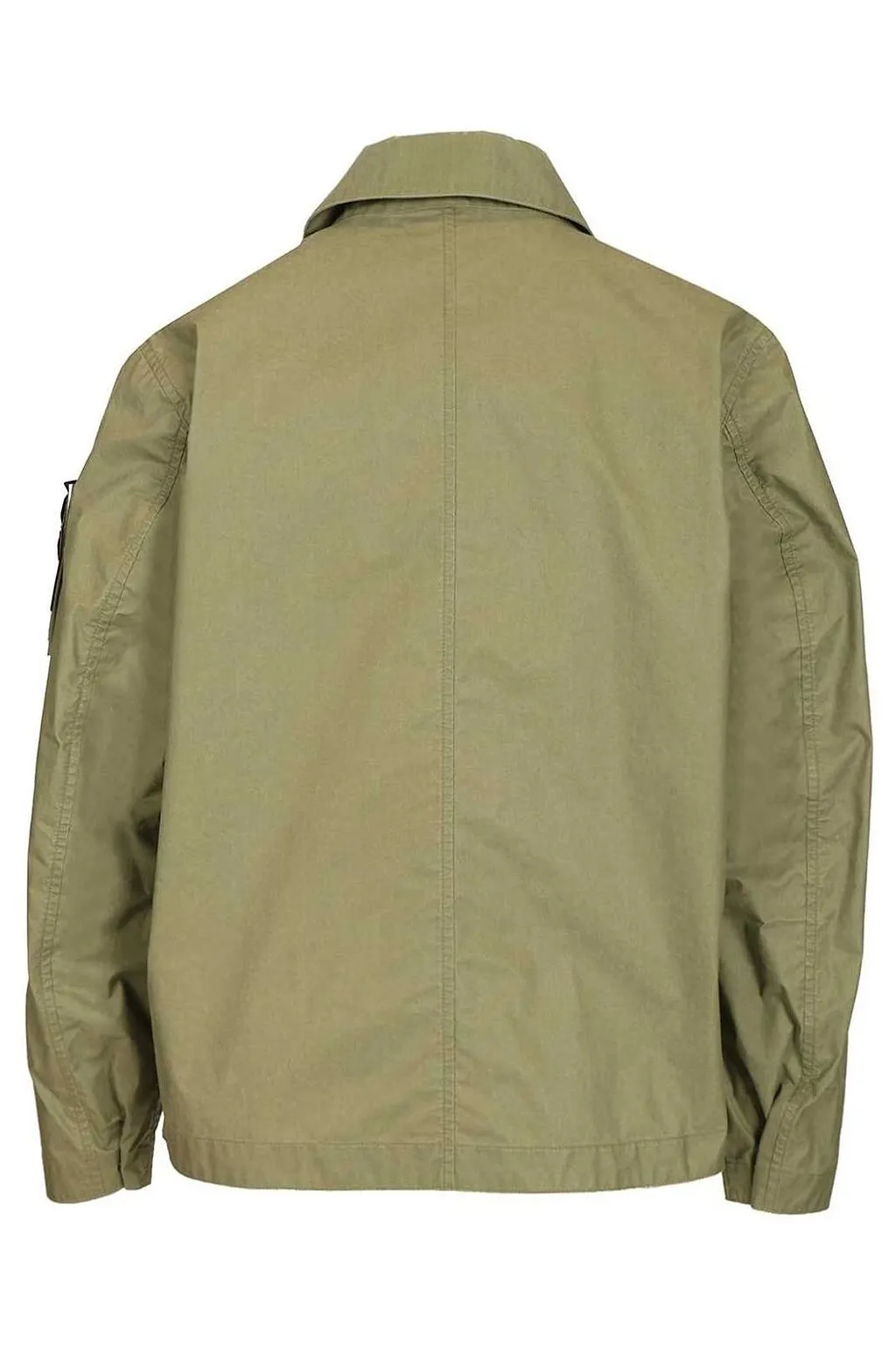 Stone Island Logo Patch Buttoned Jacket