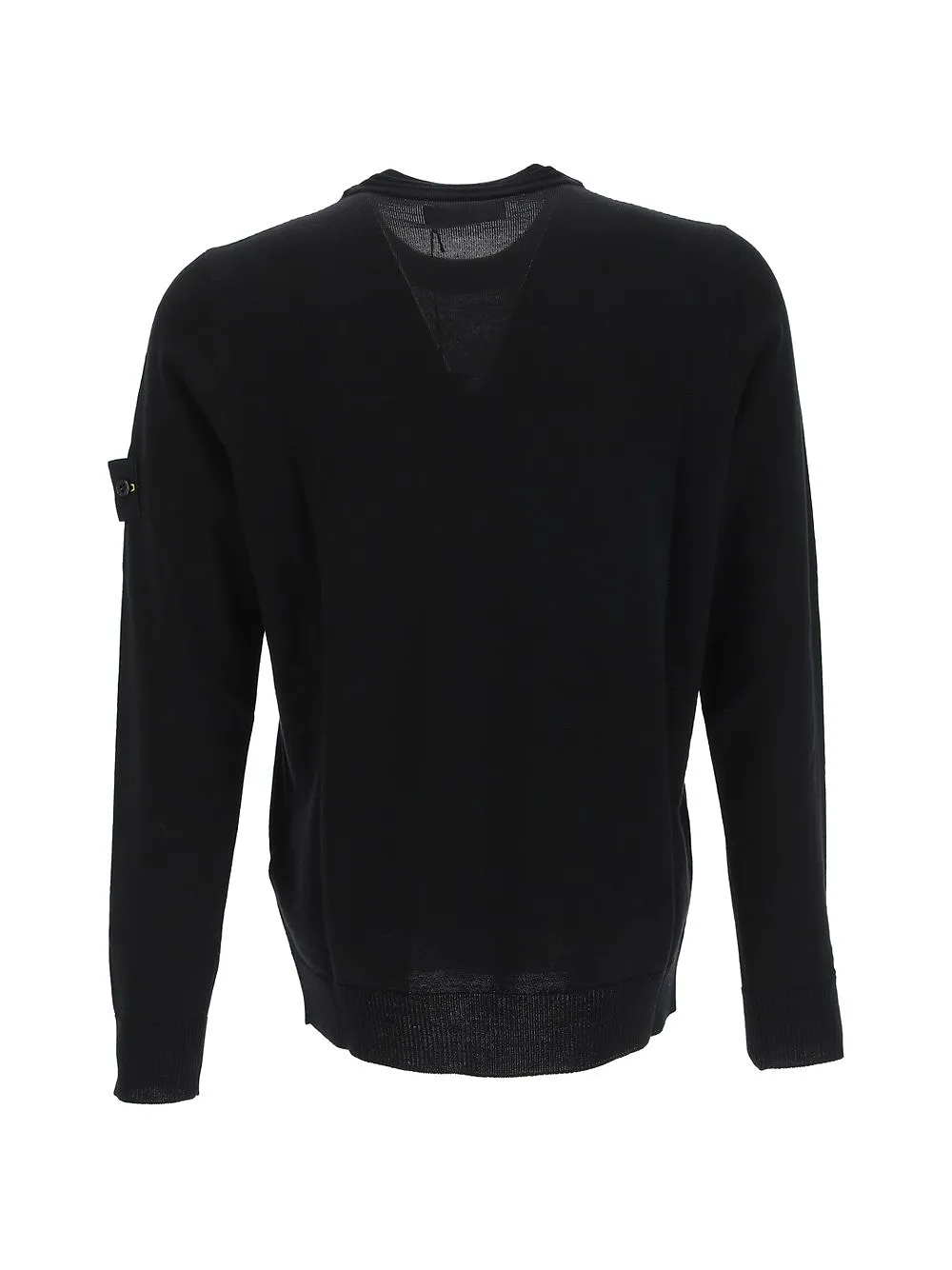 Stone Island Logo Patch Crewneck Jumper