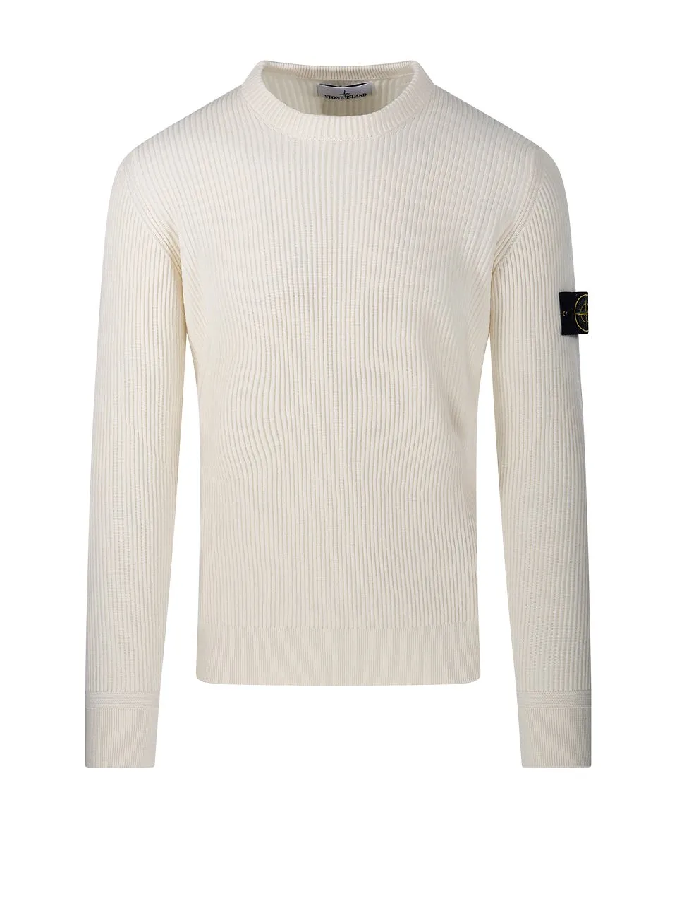 Stone Island Logo Patch Crewneck Jumper