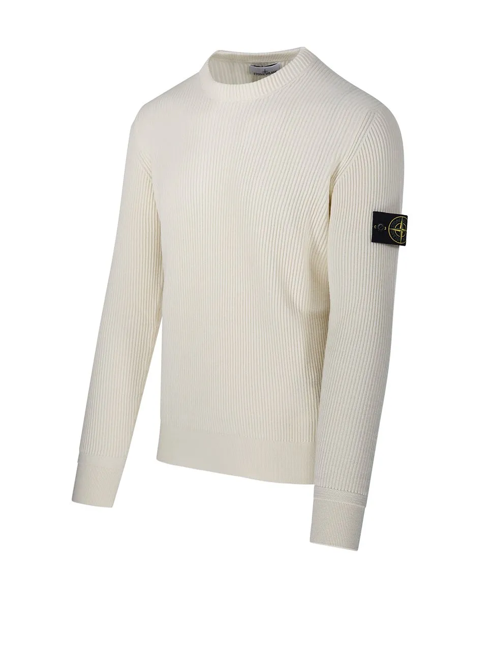 Stone Island Logo Patch Crewneck Jumper