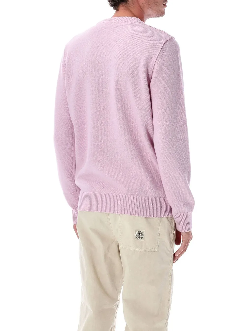 Stone Island Logo Patch Crewneck Jumper