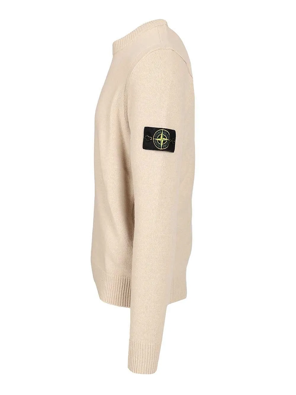 Stone Island Logo Patch Crewneck Jumper