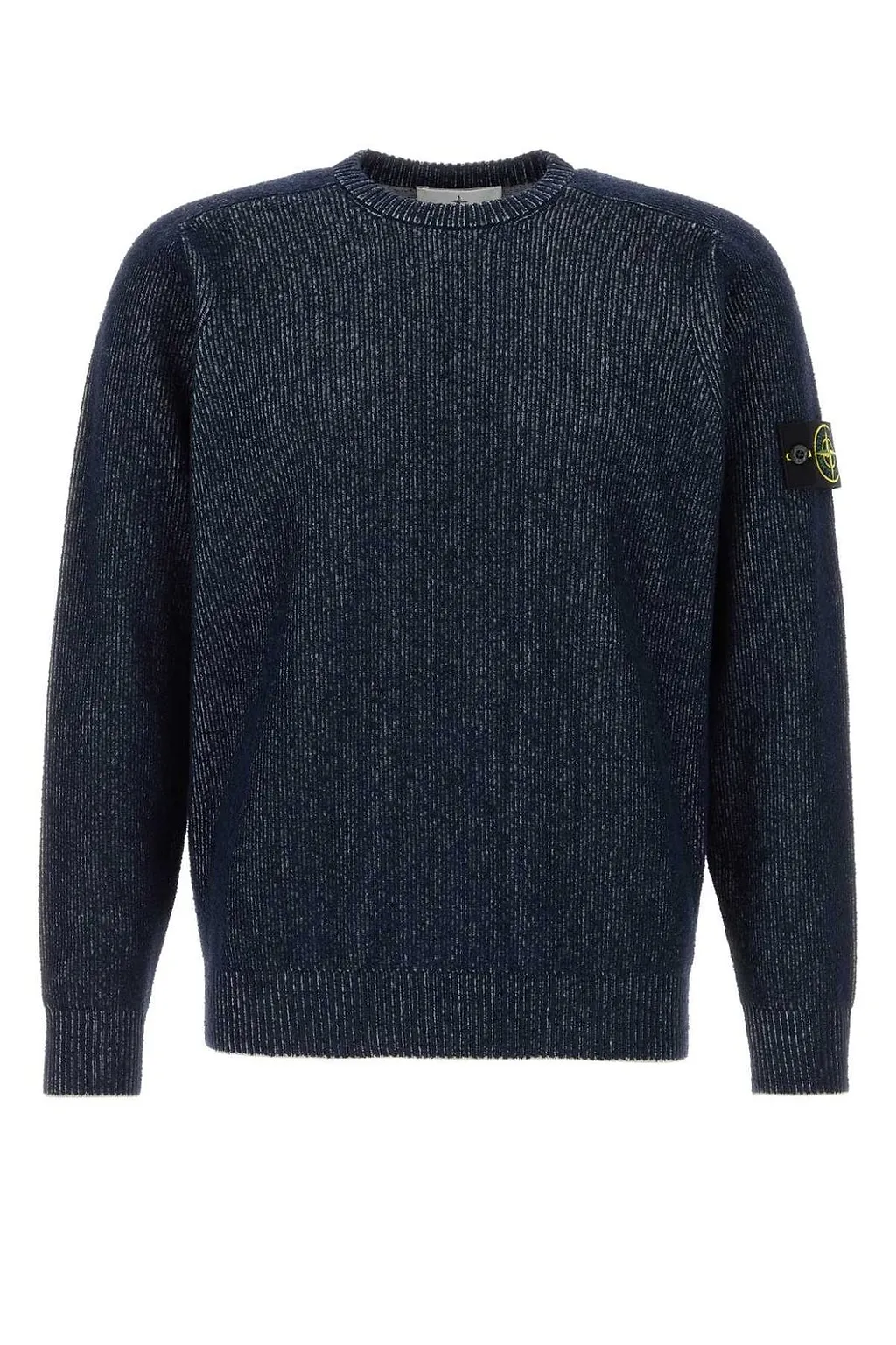 Stone Island Logo Patch Crewneck Jumper
