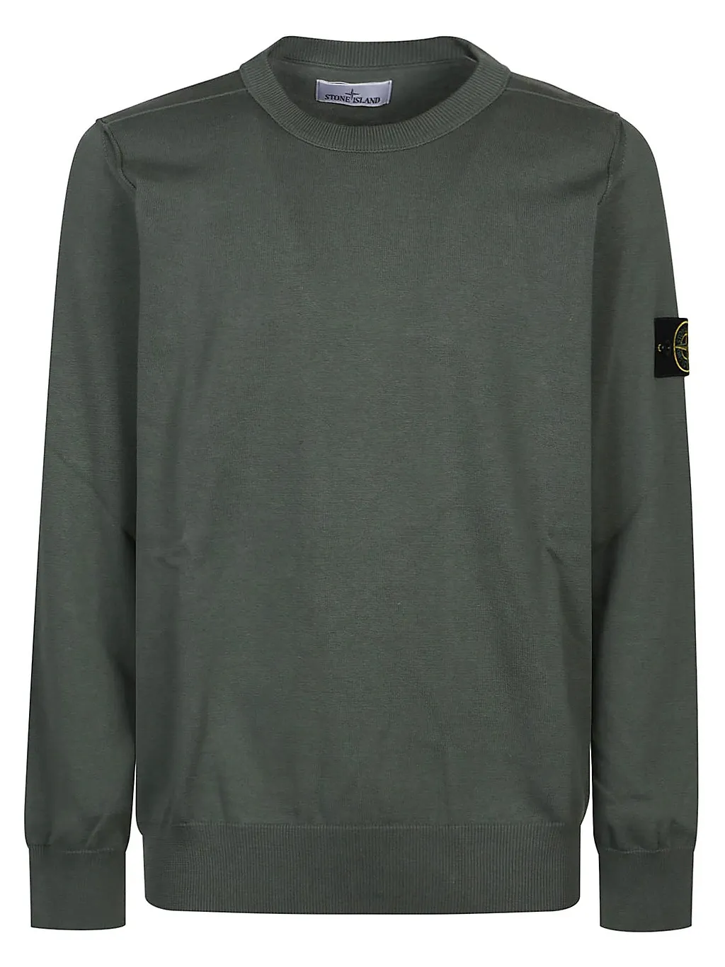 Stone Island Compass Patch Crewneck Jumper