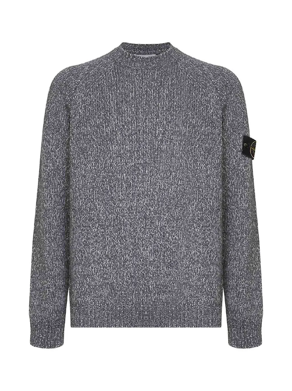 Stone Island Logo Patch Crewneck Jumper