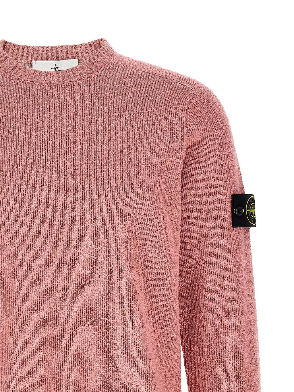 Stone Island Logo Patch Crewneck Sweater