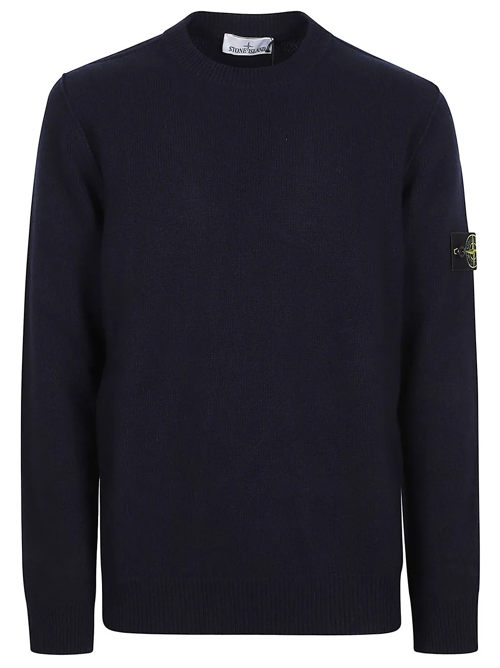Stone Island Logo Patch Crewneck Sweater