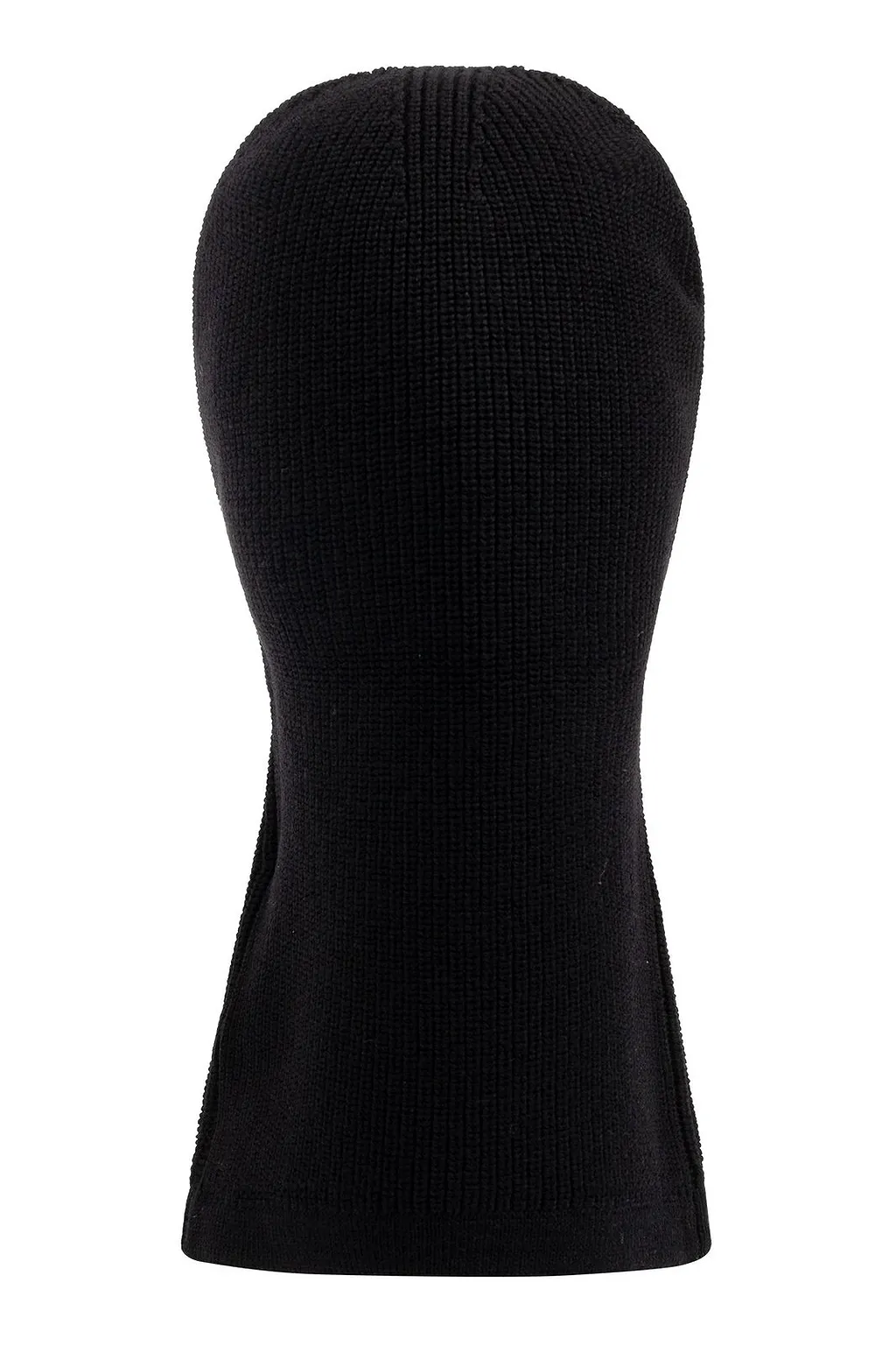 Logo Patch Knitted Balaclava Hat
