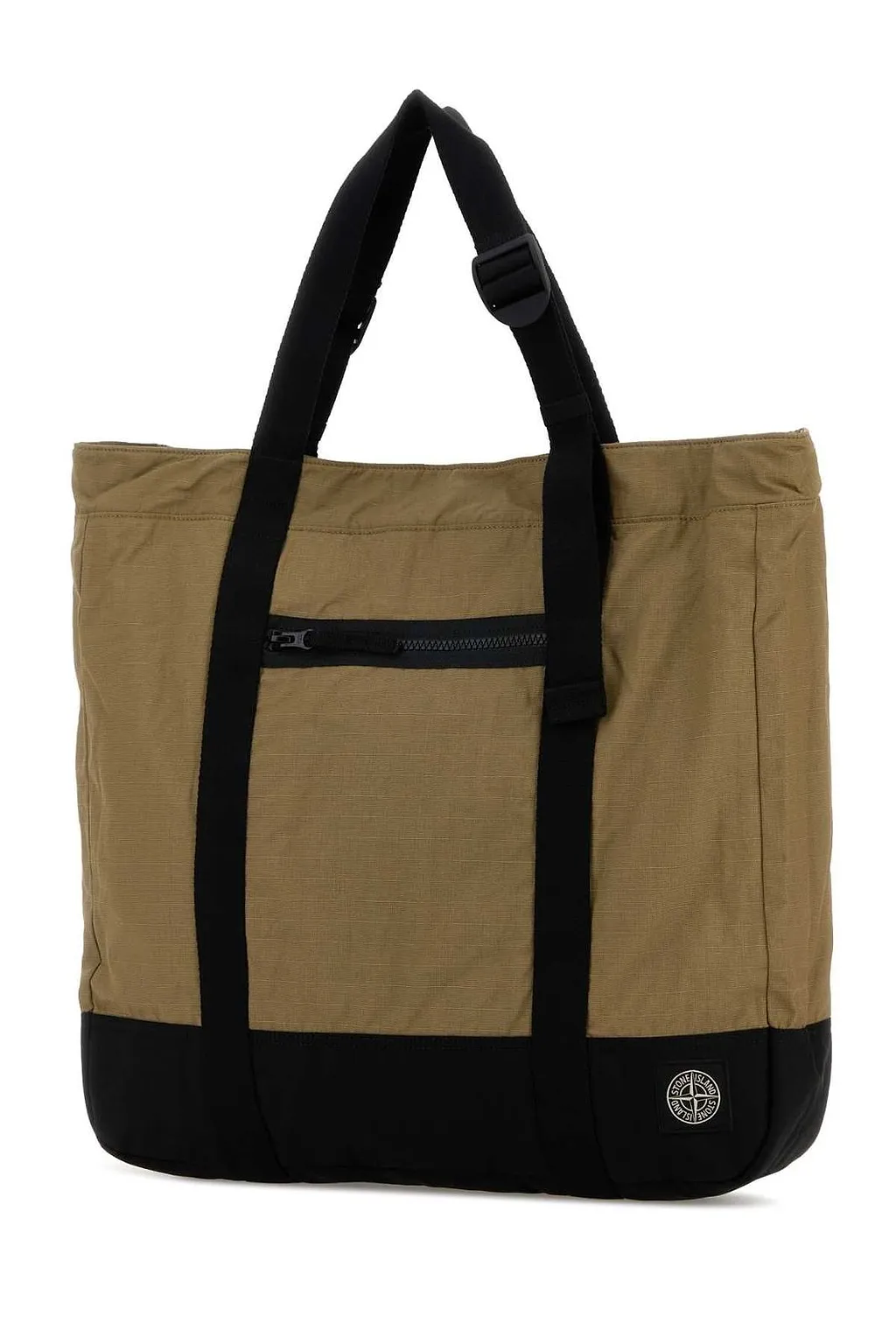 Stone Island Logo Patch Shopper Bag